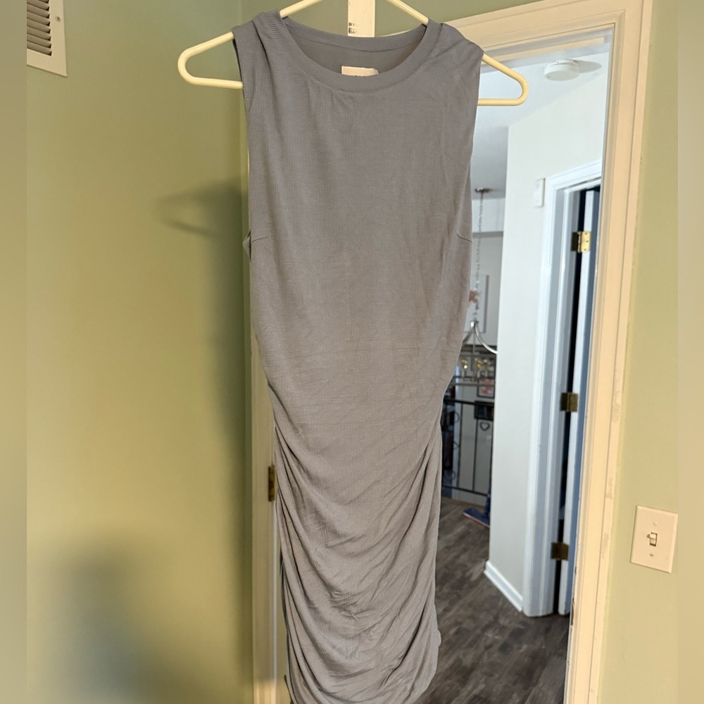 Blue Sleeveless Dress